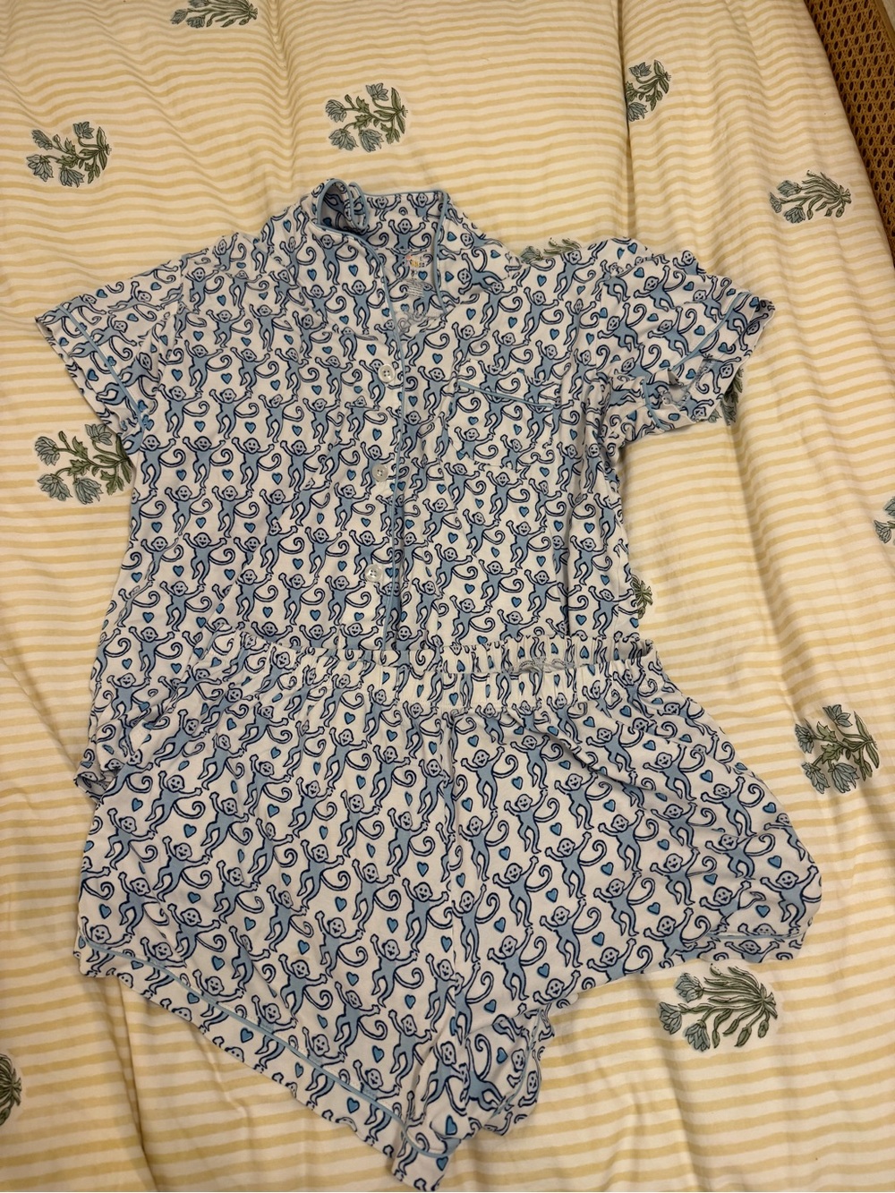Limited Edition UNC Roller Rabbit light blue size medium